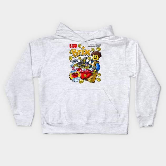 Brix Cereal Kids Hoodie by Punksthetic